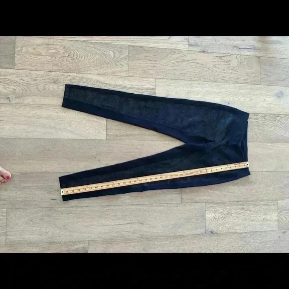 Zella faux leather front legging black small - Picture 5 of 5